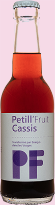 bouteille de 25cl petill'fruits cassis