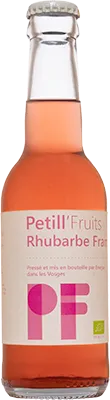 Bouteille Petill'Fruits Rhubarbe Framboise